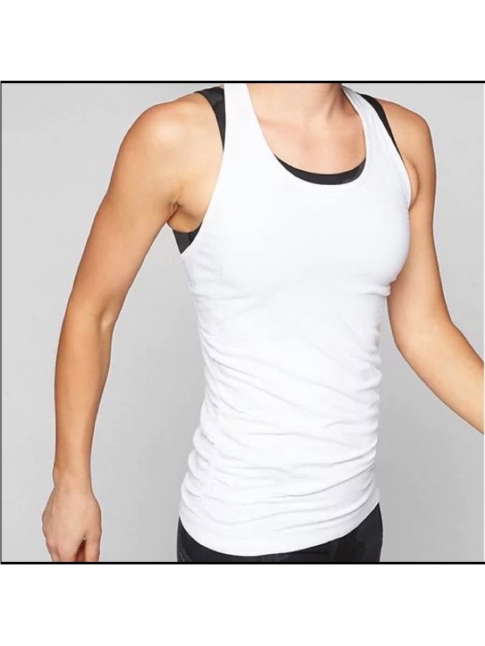 Athleta Speedlight Camisole Tank Top White Sz M